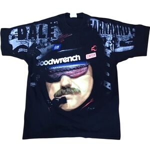 Vintage Dale Earnhardt Chase Authentics GM Goodwrench Graphic Face Tee Shirt XL